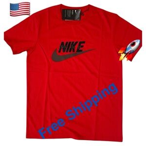 Nike T-Shirt 95%Cotton Men's Futura Just Do It Short Sleeve  Wonderful Design ￼